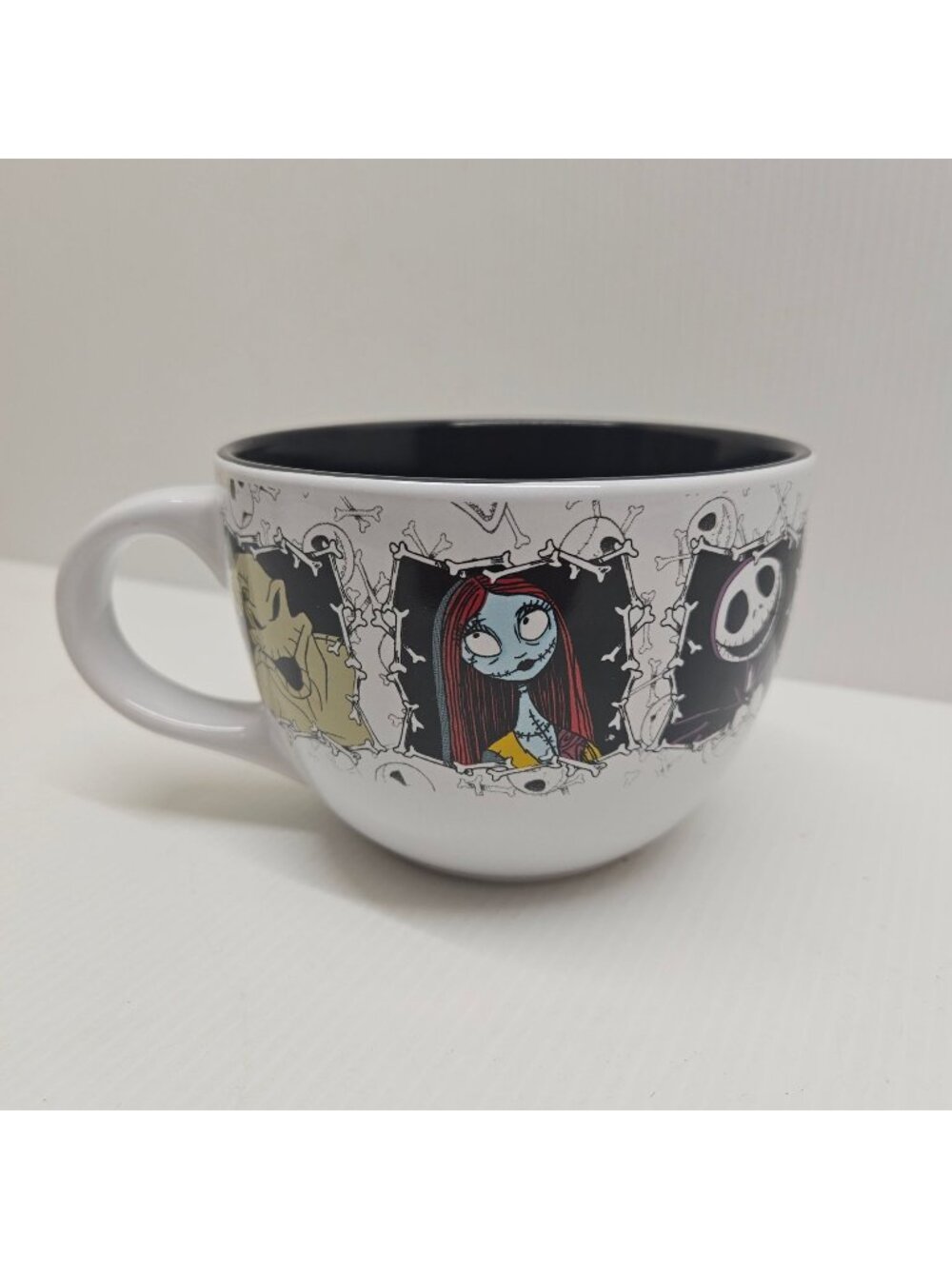 Disney Tim Burtons Nightmare Before Christmas Artistic Soup Mug 24 oz